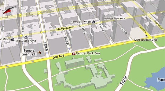 Google Mobile Maps 5