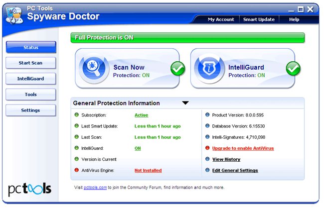 PCTools Spyware Doctor 2011 BESPLATAN KLJUČ ZA LICENCU 2011