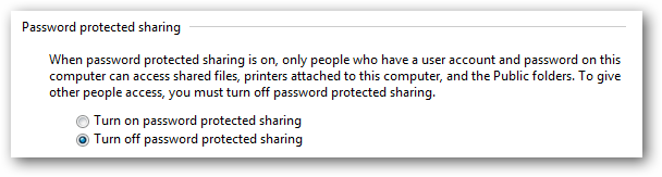 Windows 7 gašenje lozinke za pristup